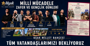 Milli Mücadele, Zafer ve Gençlik Günleri Uşak’ta Coşkuyla Kutlanacak