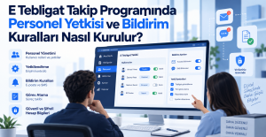E Tebligat Takip Programında Personel Yetkisi ve Bildirim Kuralları Nasıl Kurulur?