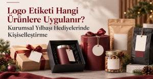 Logo Etiketi Hangi Ürünlere Uygulanır? Kurumsal Yılbaşı Hediyelerinde Kişiselleştirme