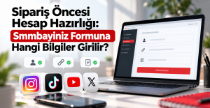 Sipariş Öncesi Hesap Hazırlığı: Smmbayiniz Formuna Hangi Bilgiler Girilir?