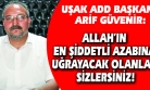 ADD Uşak Şubesi'nden, Atatürk'e Hakaret Eden Milli Eğitim Müdürüne Sert Tepki!