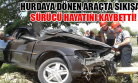 Ağaca Çarpan Otomobilde Sıkışan Sürücüsü Hayatını Kaybetti!