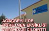 Ağaçbeyli Beldesi İlköğretim Okulu,Öğretmenlerin Yol Geçen Hanına Döndü..