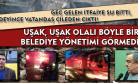 AKP'li Uşak Belediyesi'nin, marka belediyecilikte geldiği son nokta!
