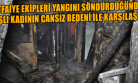 Alevlerin Arasında Kalan Yaşlı Kadın, Yanarak Can Verdi!