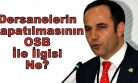 Ali Yıldırım, OSB Başkanı mı? Yoksa Dersane Müdürü Yada Dernek Başkanı mı?