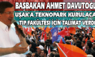 Başbakan Davutoğlu, Uşak'ta 3-0 İçin Söz İstedi!