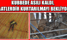 Camii İnşaatındaki İskele Çöktü, 5 İşçi Yaralandı!