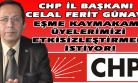 CHP İl Başkanı Eşme Kaymakamı'nı Kınadı!