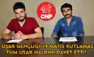 CHP Uşak gençliği'nden tüm Uşak halkına 19 Mayıs çağrısı!