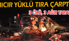 Hurdaya Dönen Araçta Bulunan 3 Kişi Öldü, 3 Kişi de Ağır Yaralandı!