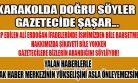 İftira ve Karalamalar İle Bir Yere Varamaz Bizi Yolumuzdan Döndüremezsiniz.