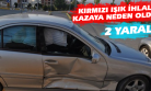 İki Aracın Çarpıştığı Kazada, İki Kişi Yaralandı!