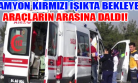 Kamyon Kırmızı Işıkta Bekleyen 7 Aracı Biçti! 7 Yaralı!