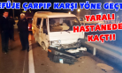 Kaza Yapan Alkollü Sürücü Hastaneden Kaçtı!