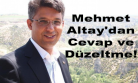 Mehmet Altay Omurca Olayı İle İlgili Hakkında Ortaya Atılan İddiaları Yalanladı