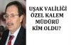 Mustafa Çetin'in Yeğeni Nihayet Uşak Valiliğine Özel Kalem Müdürü Oldu.