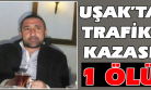 Otomobil; Orta Refüje Çarpıp, Takla Attı!