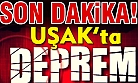 Son Dakika! Uşak'ta deprem!