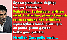 Sportif, dini, sanatsal ya da kültürel farketmiyor; kitlelerin ilgilendiği her etkinlik siyasetin istismar aracı!