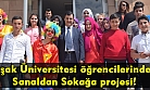 Uşak Üniversitesi öğrencilerinden Sanaldan Sokağa projesi!