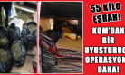 Uşak'ta Battaniye ve Kilim Arasında 55 Kilo Esrar Yakalandı!