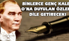 Uşak'ta Binlerce Öğrenci Ata'sına Mektup Yazıyor!
