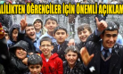 Uşak'ta Okullar Yarın Tatil Mi?