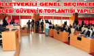 Uşak'ta Seçim Güvenlik Toplantısı Yapıldı!