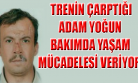 Uşak’ta Trenin Çarptığı Adam Ağır Yaralandı!