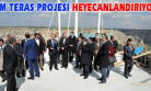 Vali Yavuz Cam Teras Çalışmalarını İnceledi!