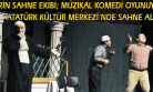 Yağmur Yağıyor İsimli Tiyatro Oyunu Sergilendi!