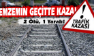 Yolcu Treni, Hemzemin Geçitteki Minibüse Çarptı!