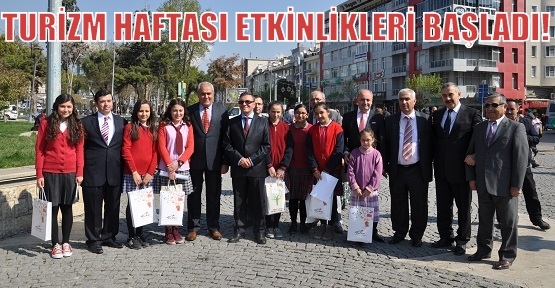 Turizm Haftası Kutlamaları Anıt Önündeki Etkinlikle Başladı!
