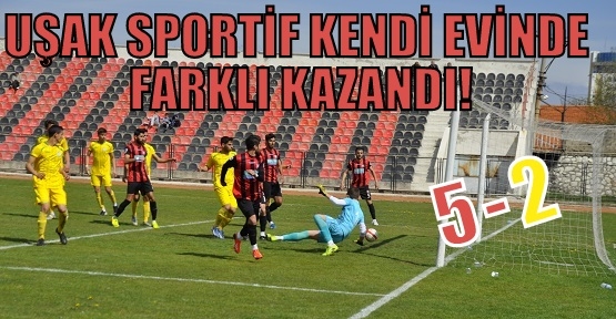 Uşak Sportif Gol Oldu Yağdı!