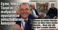 Yılmaz Tozan hakkında bomba iddialar ile suç duyurusu