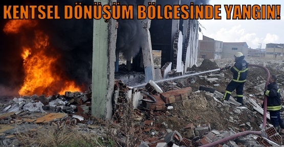 Atıl Durumdaki Fabrikada Yangın Çıktı!