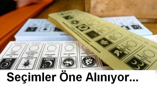 Yerel Seçimler Öne Alınıyor. Cumhurbaşkanlığı ve Belediye Seçimleri Ne Zaman Hangi Tarihte Yapılacak.